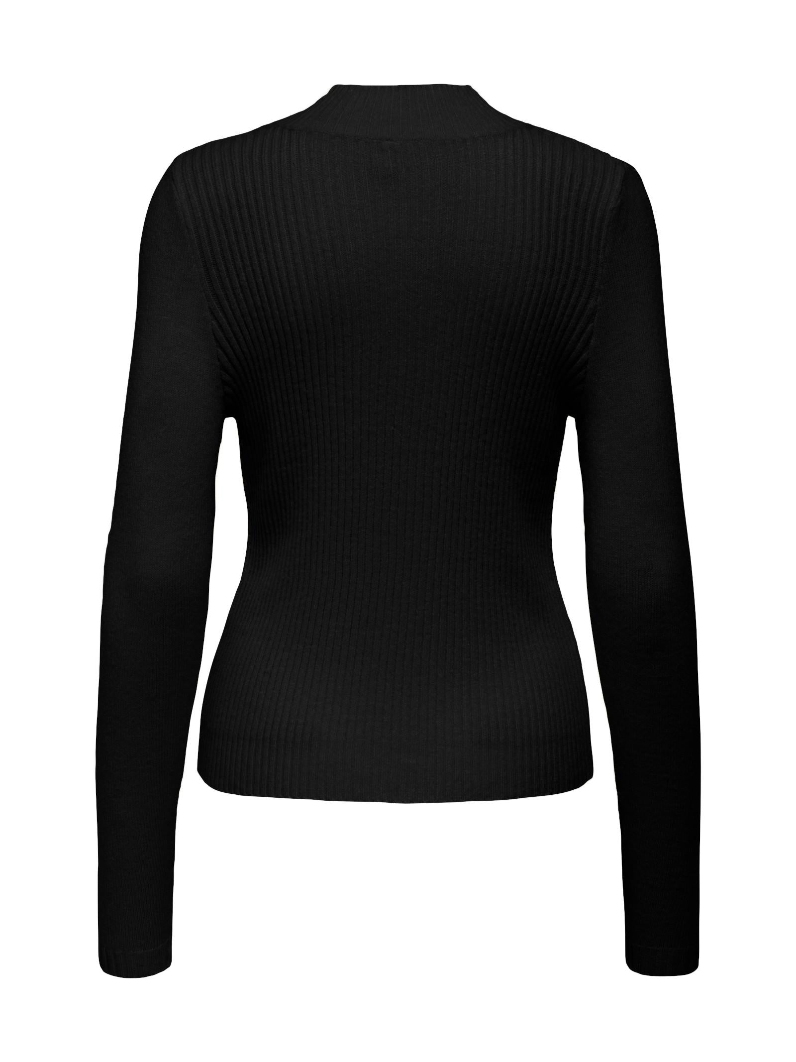 Maglia Only Kattie Nero collo alto 15353893 /Black ONLY 