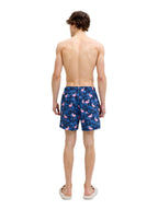 Costume Jack & Jones Maui Blu rosa fantasia 12291426 /Navy Blazer JACK & JONES 
