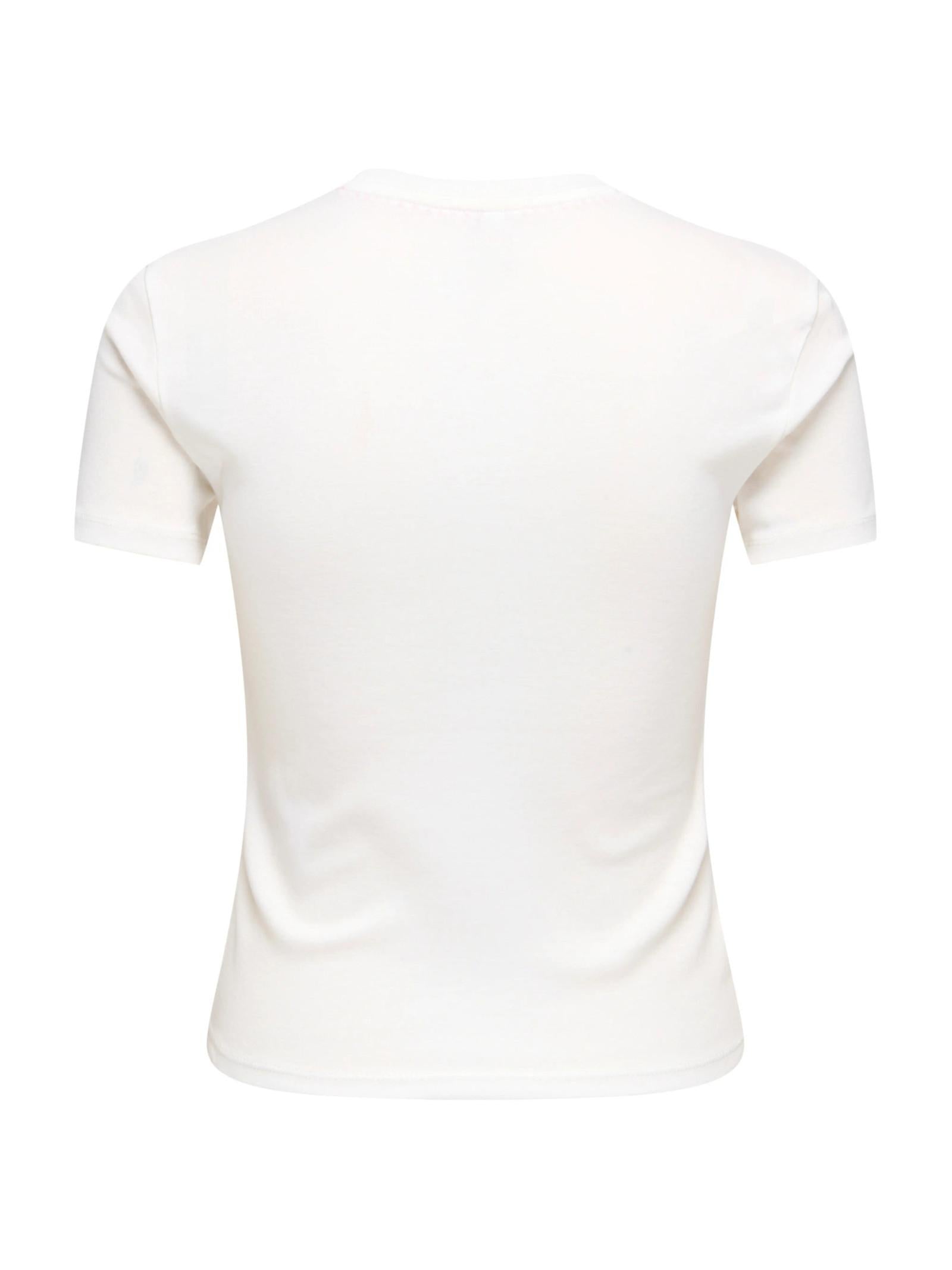 T-shirt Only Bianco rosa Princess fiore 15375782 /Pink Cloud Dancer ONLY 