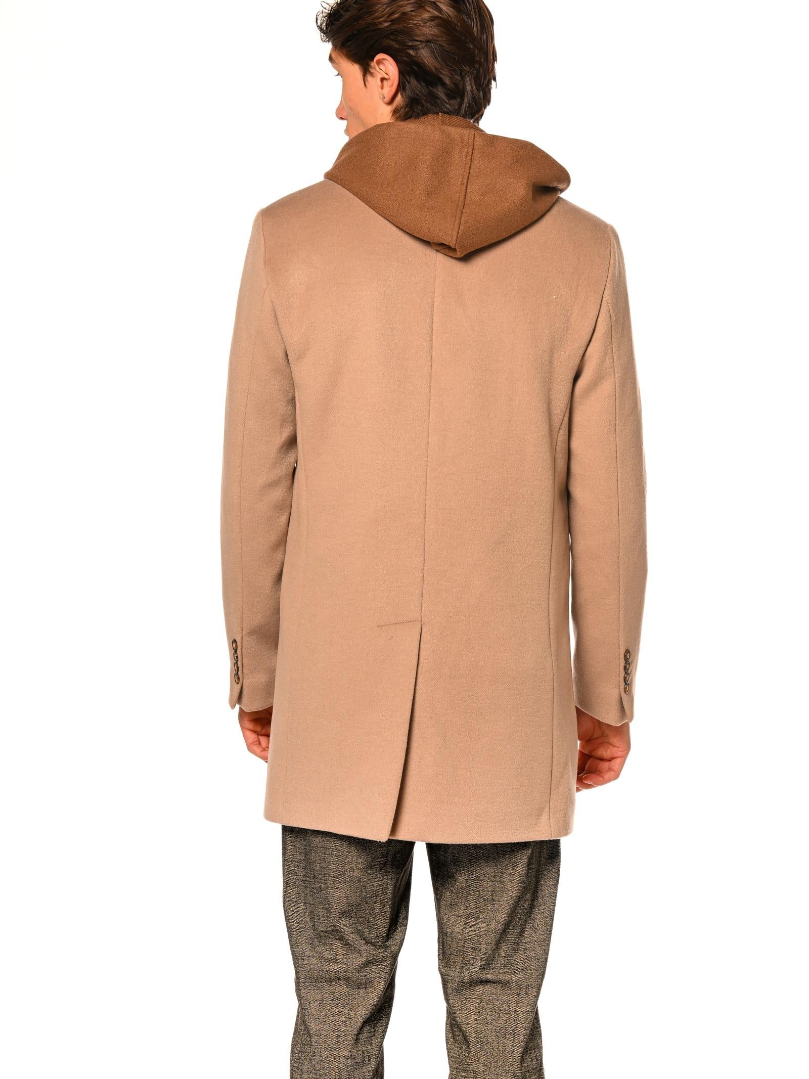 Cappotto Gianni Lupo Beige in panno doppiopetto GN21799 BEIGE GIANNI LUPO 