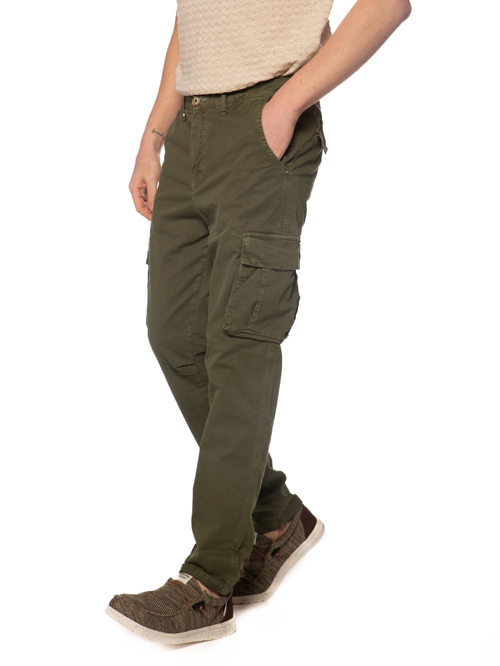 Pantalone Block Eleven Verde Cargo 08MONSTER VERDE BLOCK ELEVEN 