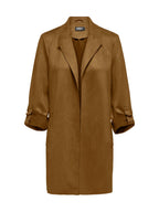 Giubbotto Only Joline Cognac Scamosciato 15179864 /Cognac ONLY 