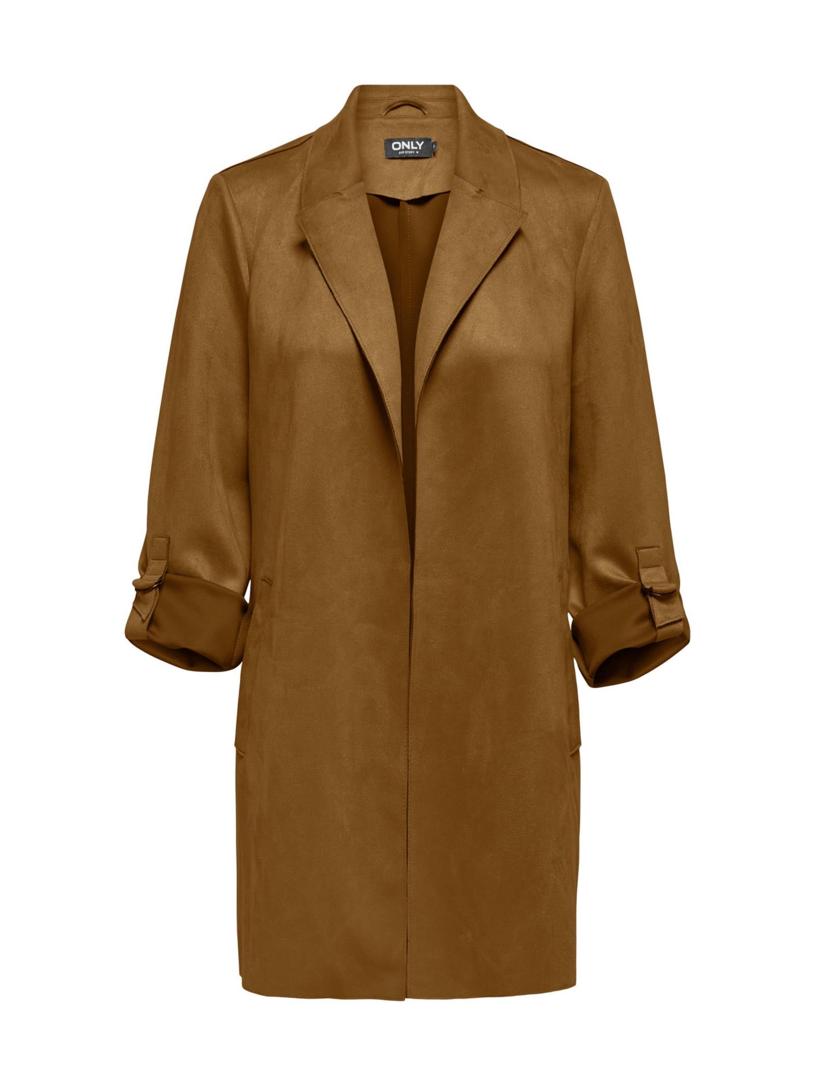 Giubbotto Only Joline Cognac Scamosciato 15179864 /Cognac ONLY 