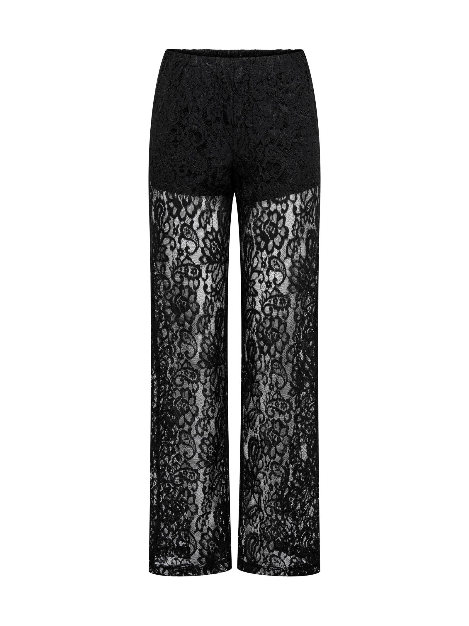 Pantalone Only Emia Nero in pizzo 15358421 /Black ONLY 