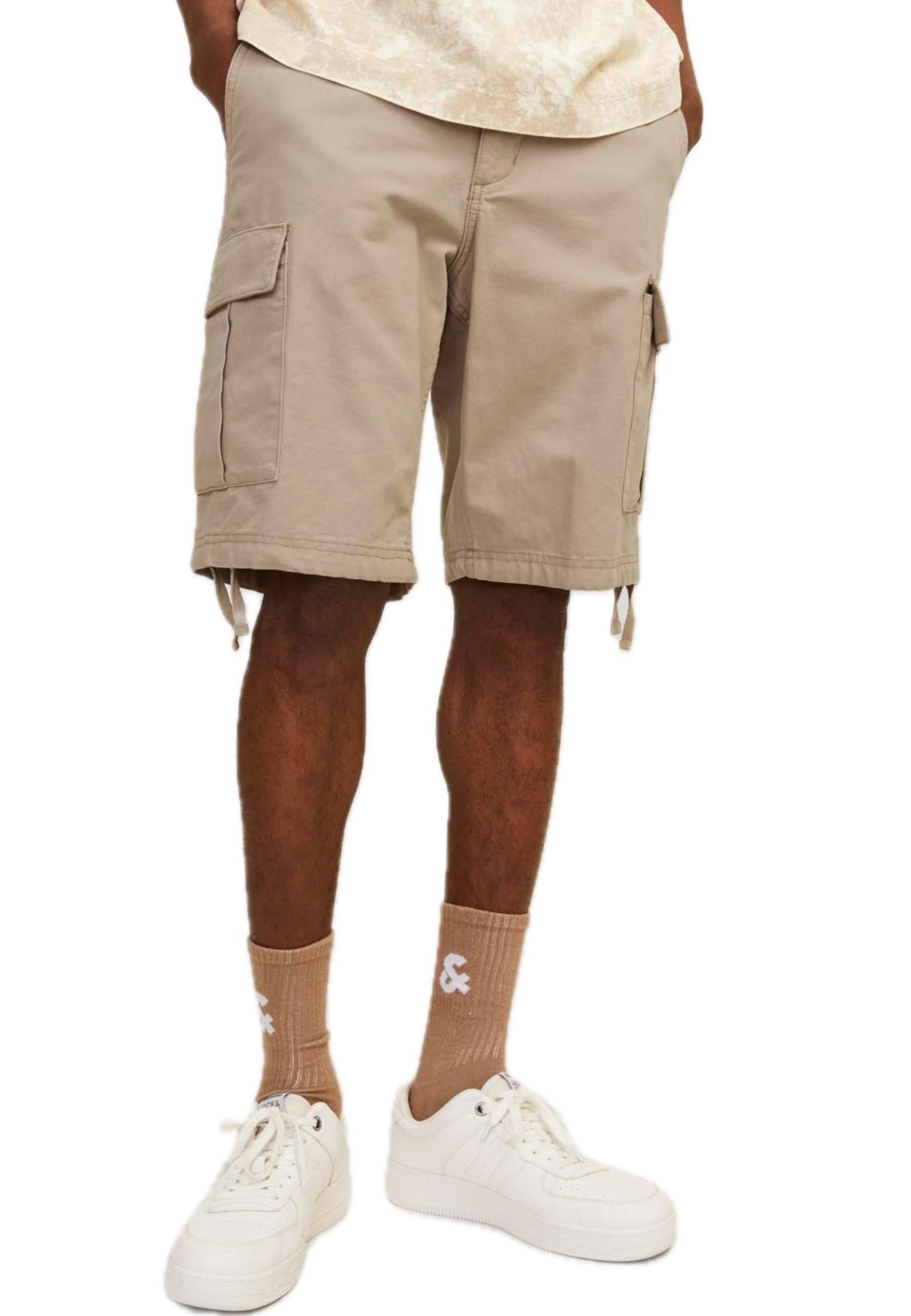 Bermuda Jack & Jones Beige tasconato