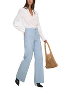 Pantalone JDY Iris Celeste a zampa 15341269 /Frozen Fjord JDY 