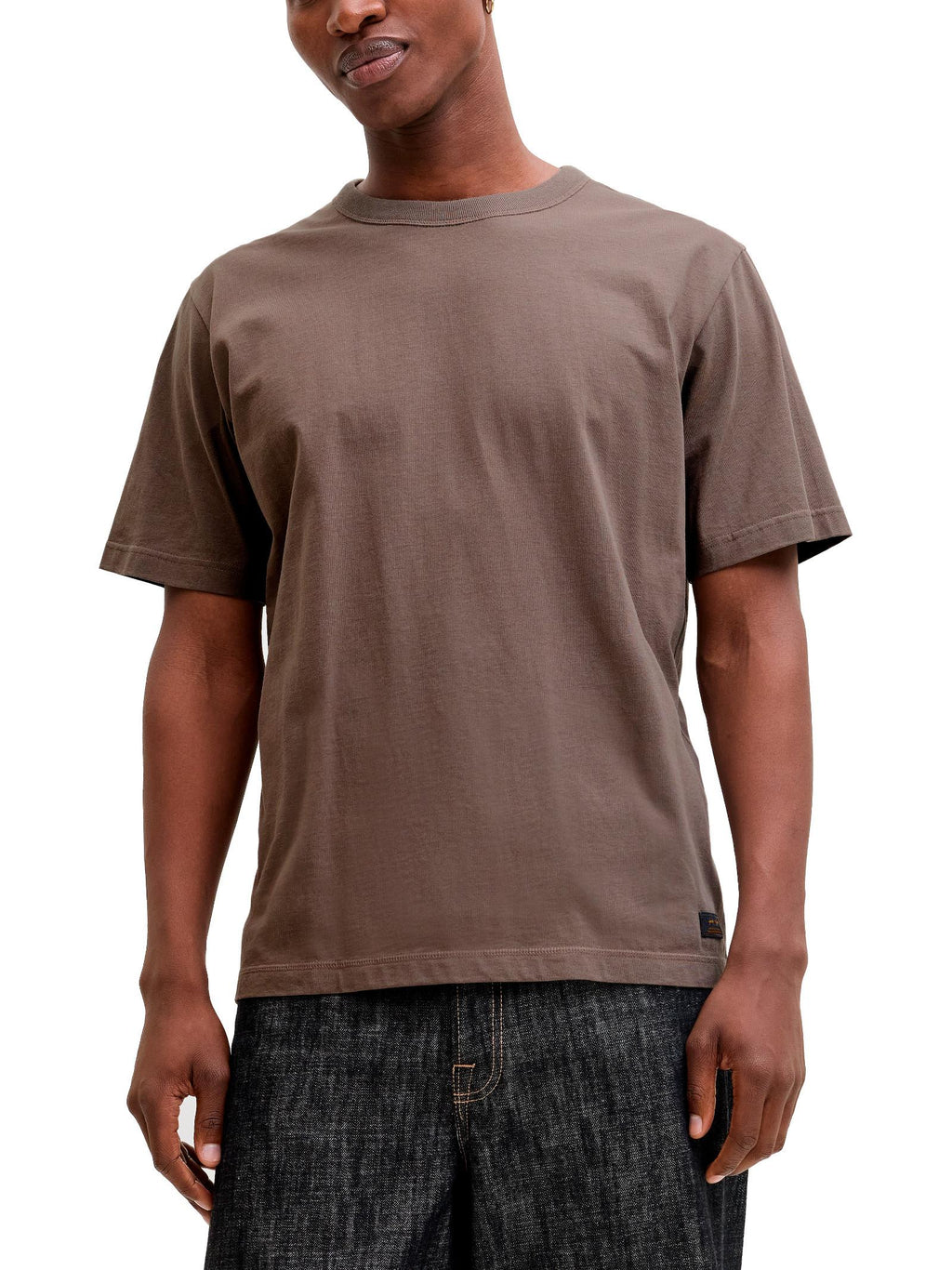 T-shirt Jack & Jones Dover Marrone Relaxed fit 12279526 /Falcon JACK & JONES 