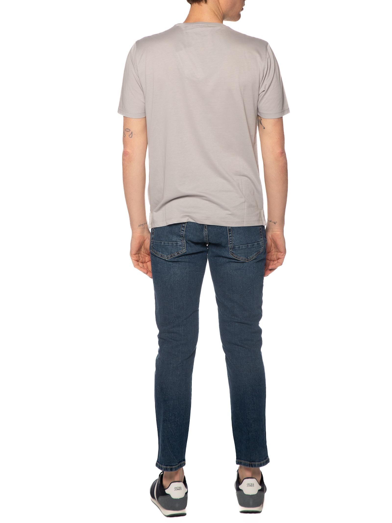 T-shirt Seinse Perla con taschino TE3322 PERLA SEINSE 