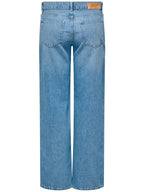 Jeans Only Blue Denim Brenda Straight fit 15345428 /Light Medium Blue Denim ONLY 