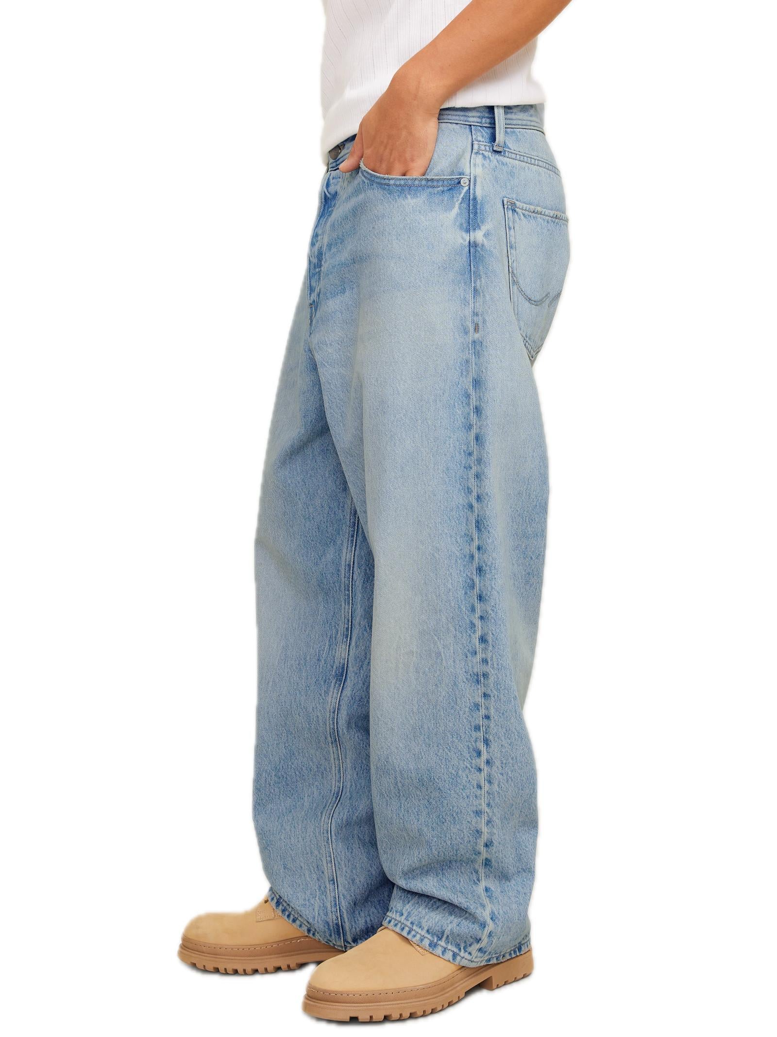 Jeans Uomo Jack & Jones Blue Denim Alex Baggy 12272228 /Blue Denim JACK & JONES 