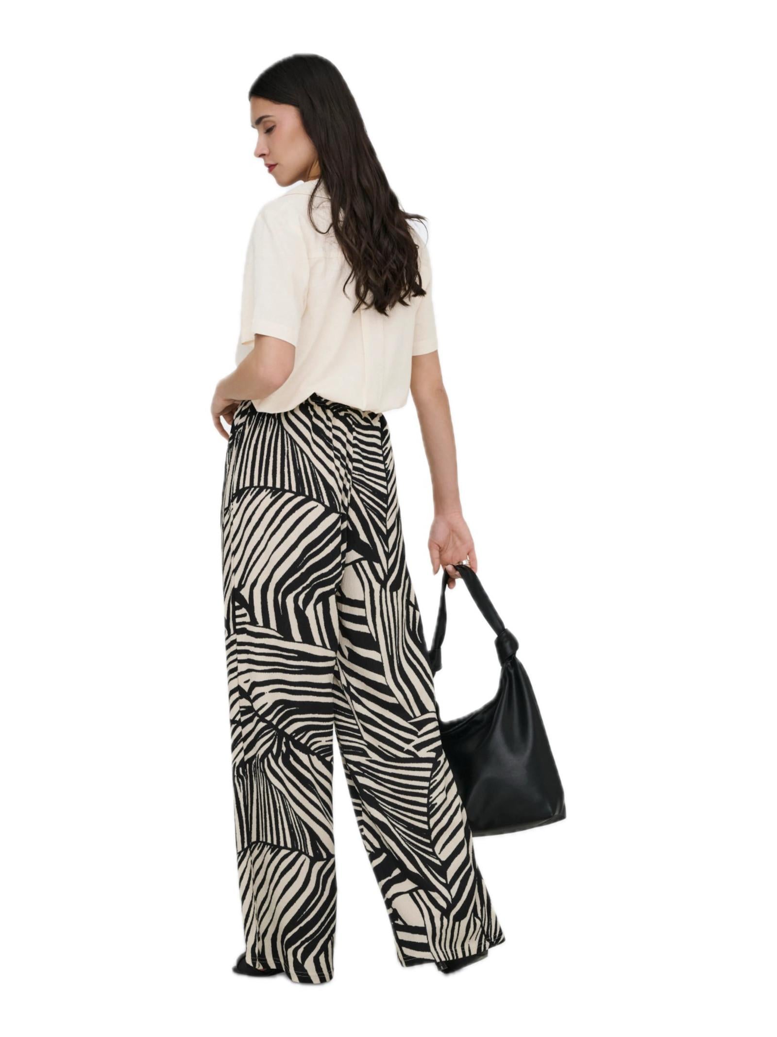 Pantalone JDY Debbie Nero fantasia 15370187 /Black Sandshell JDY 