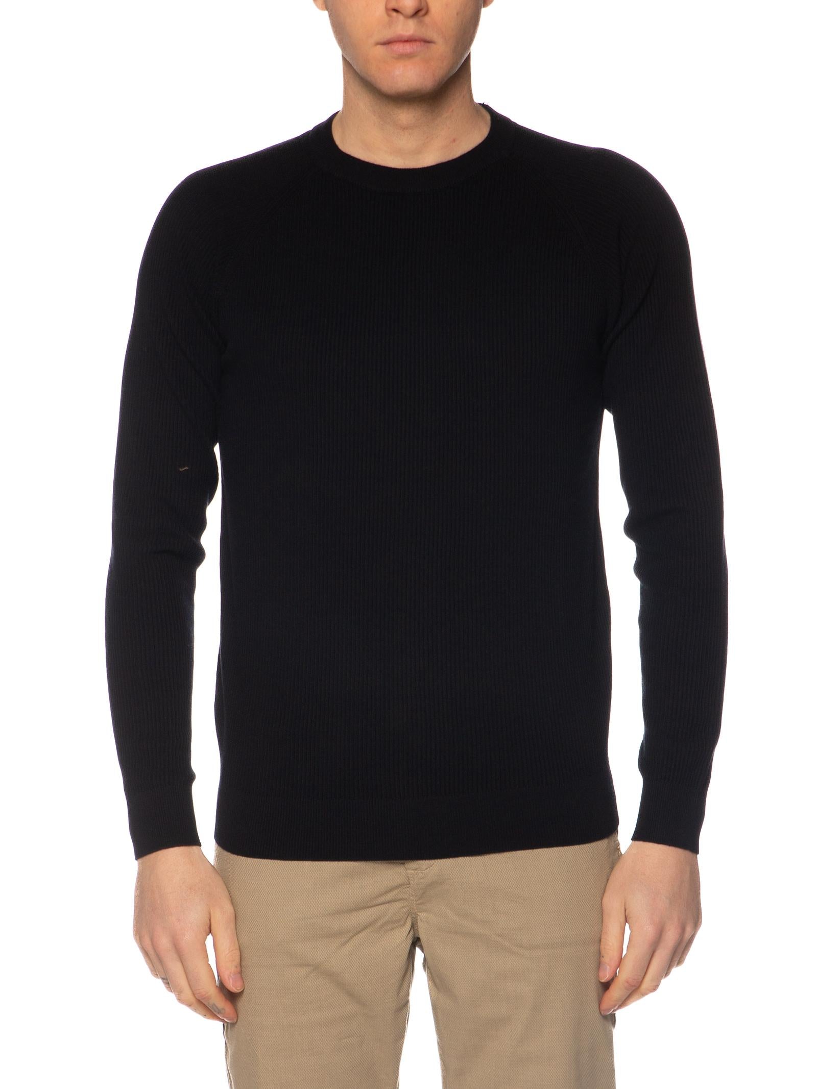 Maglia Seinse Blu a costine ME3196 BLU SEINSE 