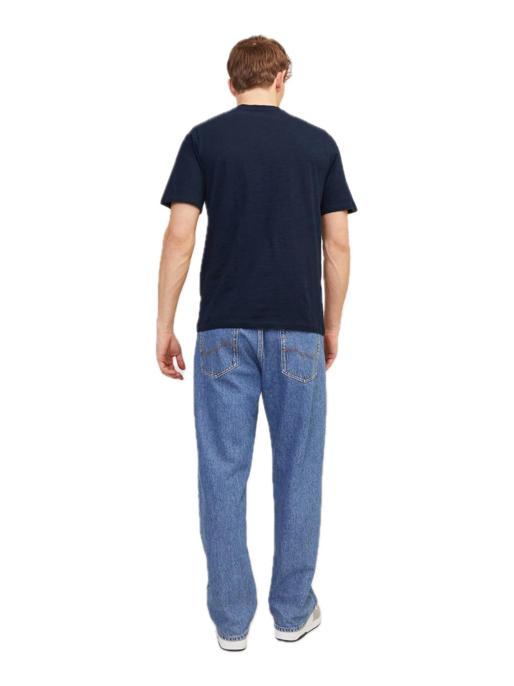 T-shirt Jack & Jones Blu Crayon stampa 12255042 /Navy Blazer JACK & JONES 