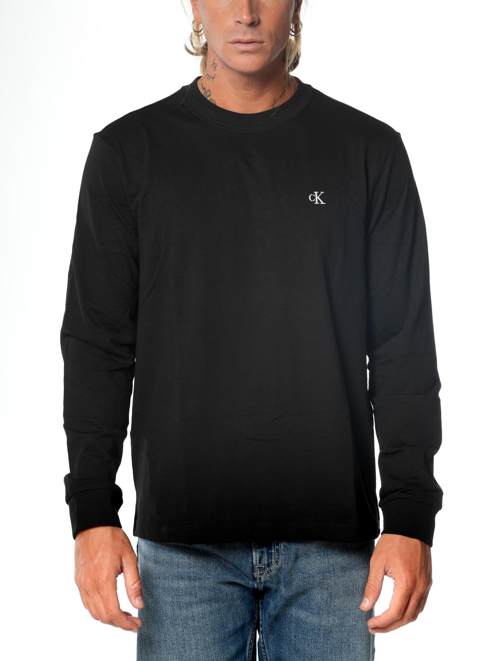 T-shirt Calvin Klein Nero manica lunga LV04RD247G UB1 CALVIN KLEIN 