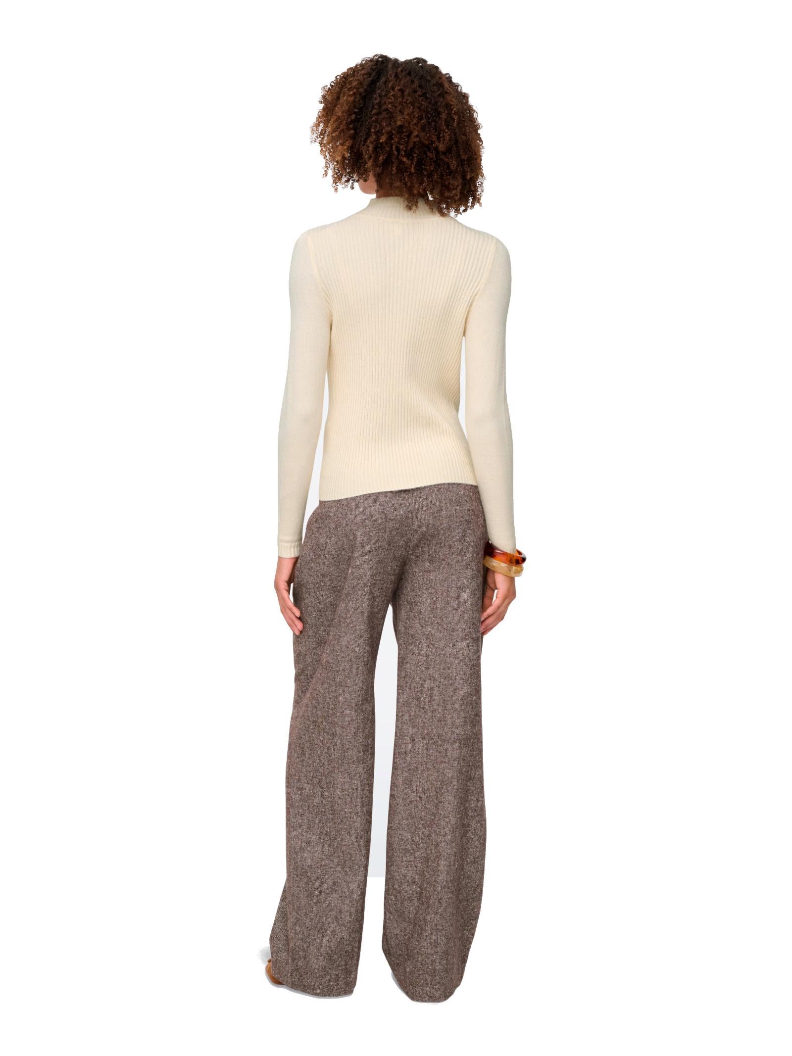 Maglia Only Kattie Panna collo alto 15353893 /Whitecap Gray ONLY 