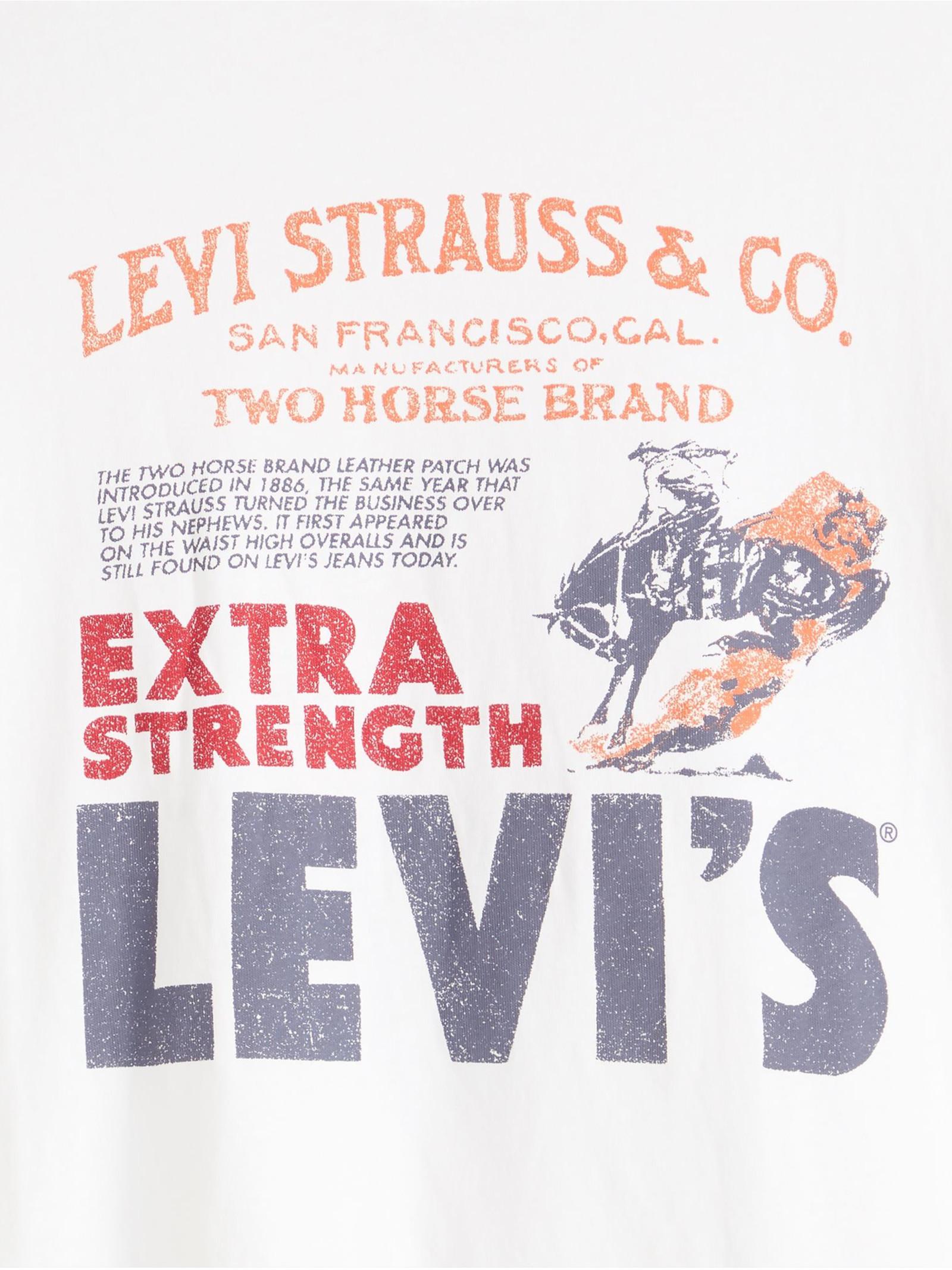 T-shirt Levi's® Vintage Grapich Bianco relaxed fit 8737302 25 LEVI'S® 