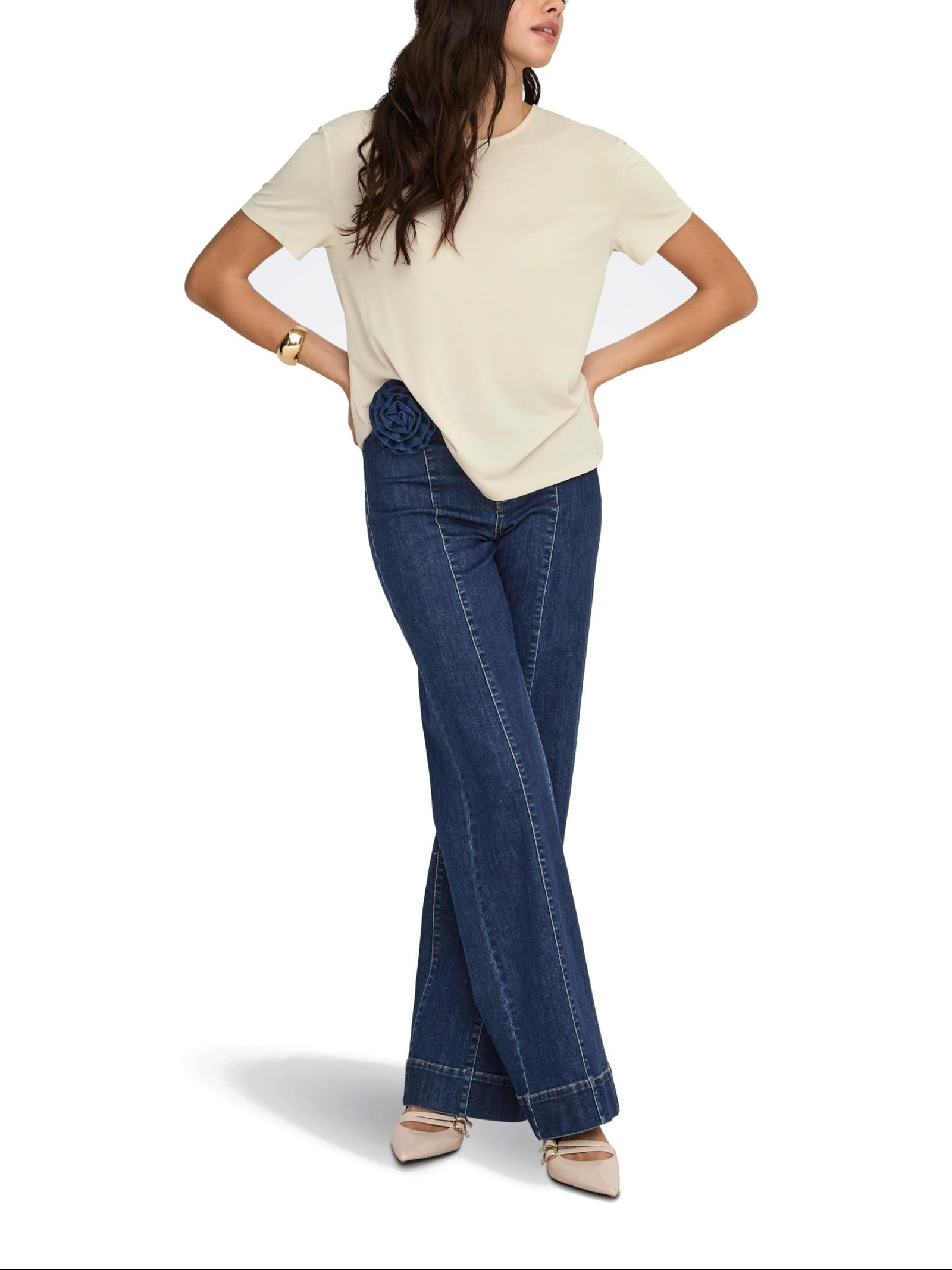 Jeans Only Madison Dark Blue vita alta 15361153 /Dark Blue Denim ONLY 