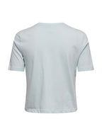 T-shirt Only Celeste Livy conchiglie 15372088 /Ballad Blue ONLY 