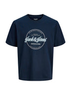T-shirt Jack & Jones Archieve Blu con stampa 12290417 /Navy Blazer JACK & JONES 