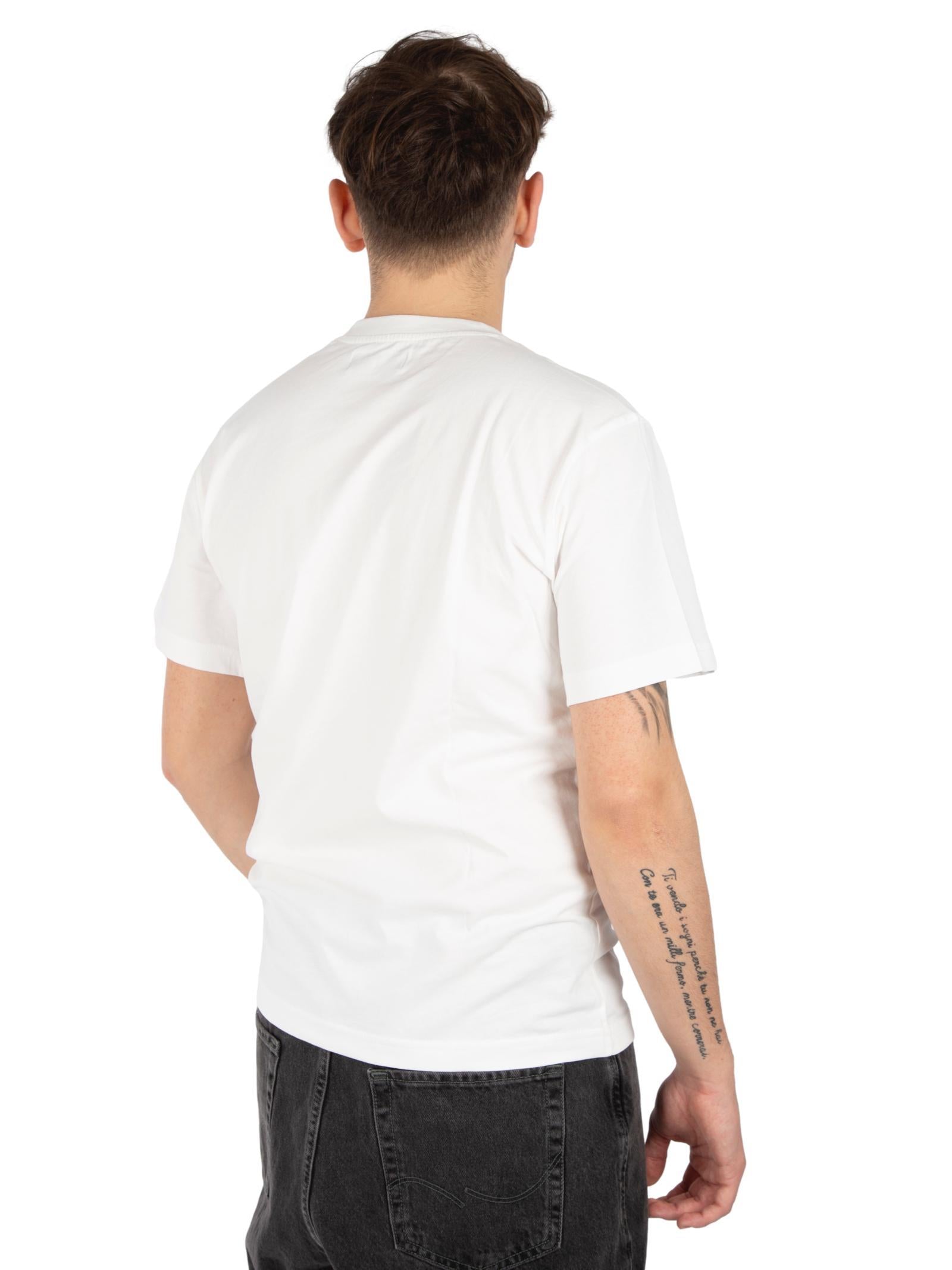 T-shirt Replay Bianco con stampa M3043 011 REPLAY 