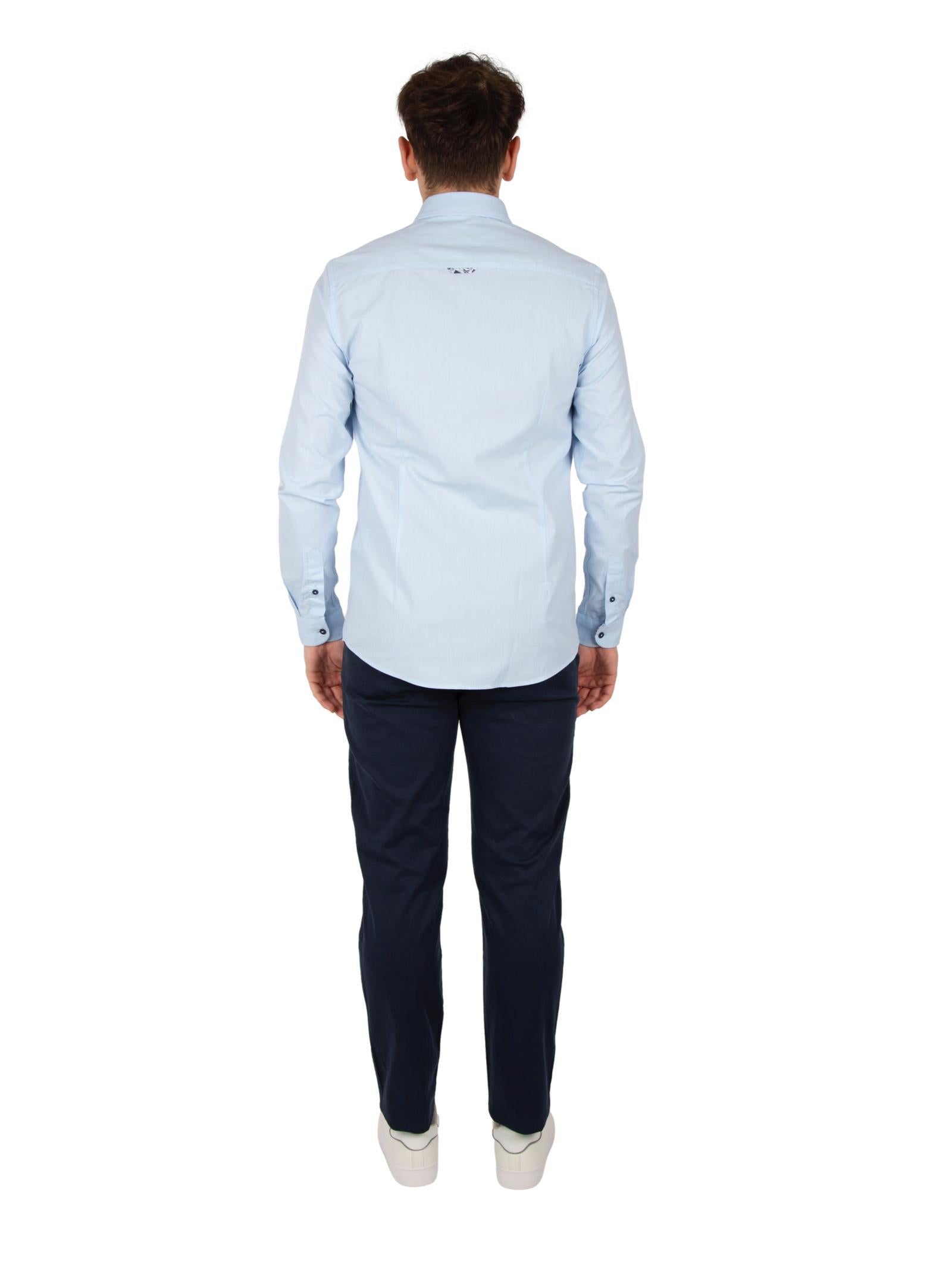 Camicia Seinse Microfantasia Celeste CE1032 CELESTE SEINSE 