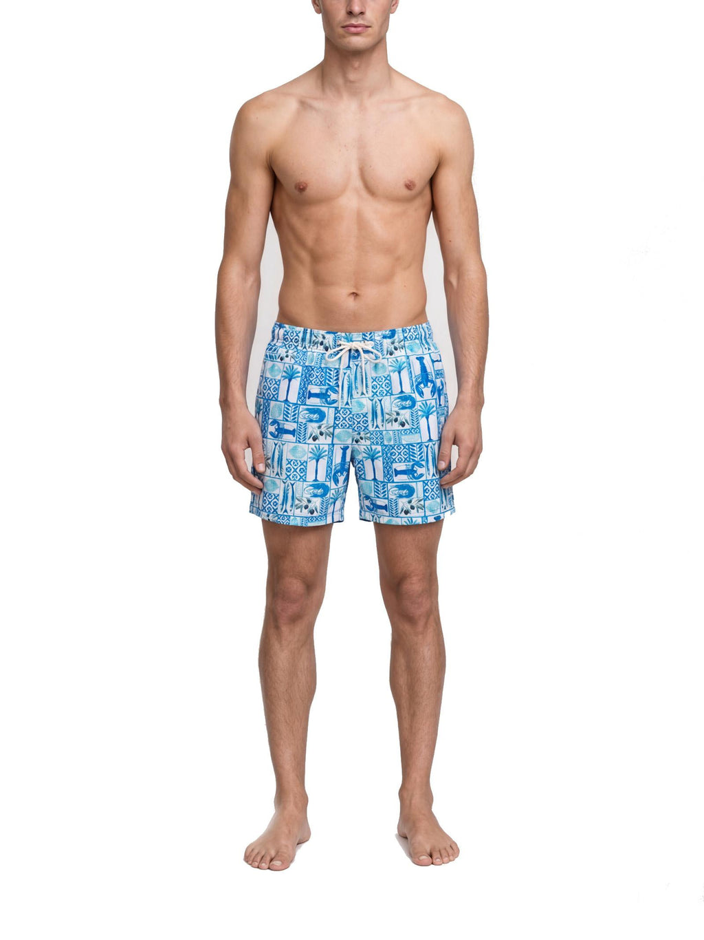 Costume Jack & Jones Maui Azzurro fantasia 12291426 /Delft JACK & JONES 