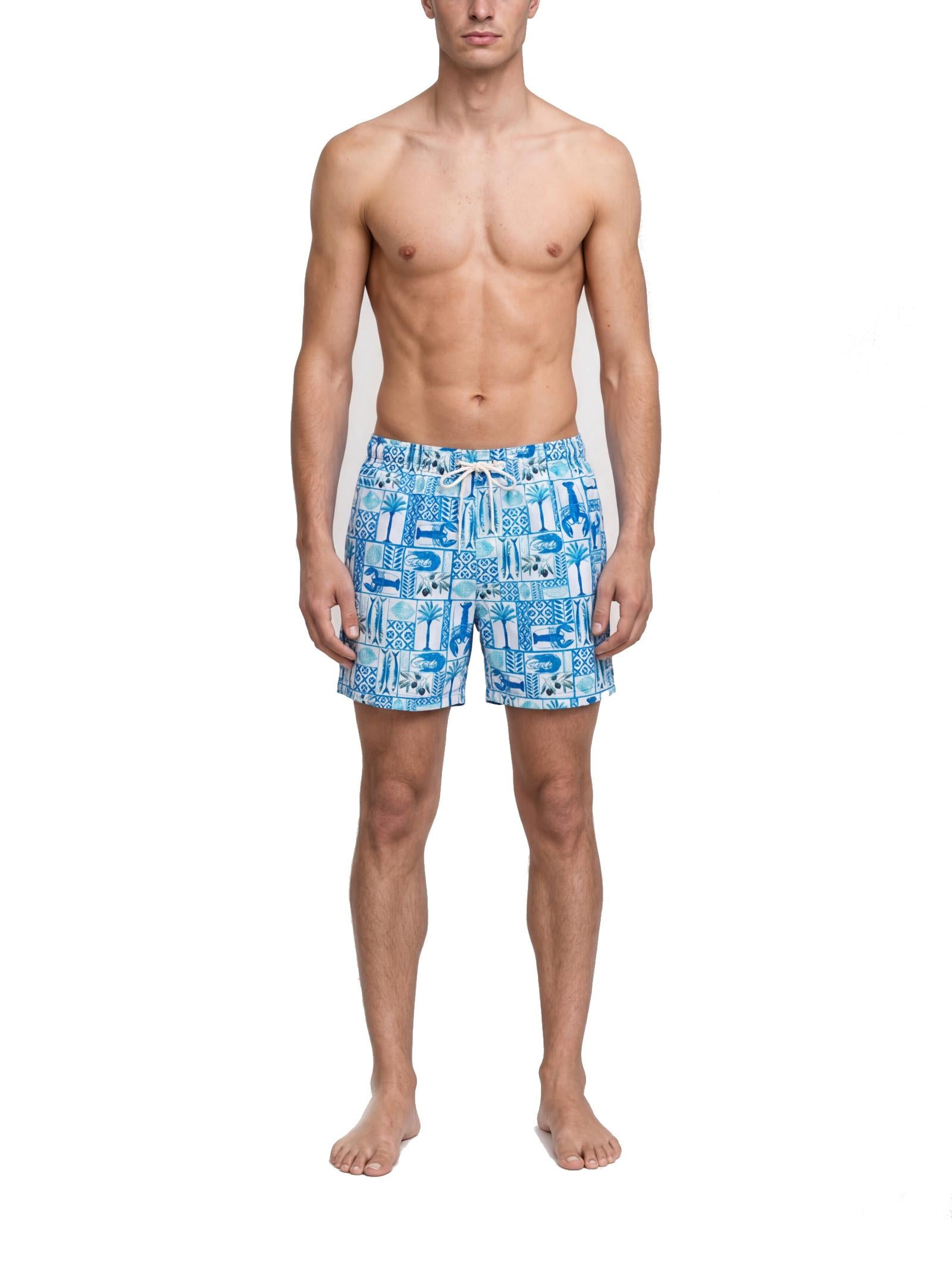Costume Jack & Jones Maui Azzurro fantasia 12291426 /Delft JACK & JONES 