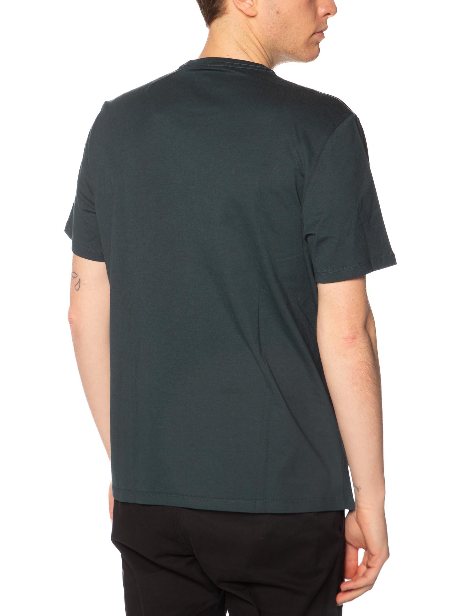 T-shirt Calvin Klein Petrolio Monologo LV04RB866G PZM CALVIN KLEIN 