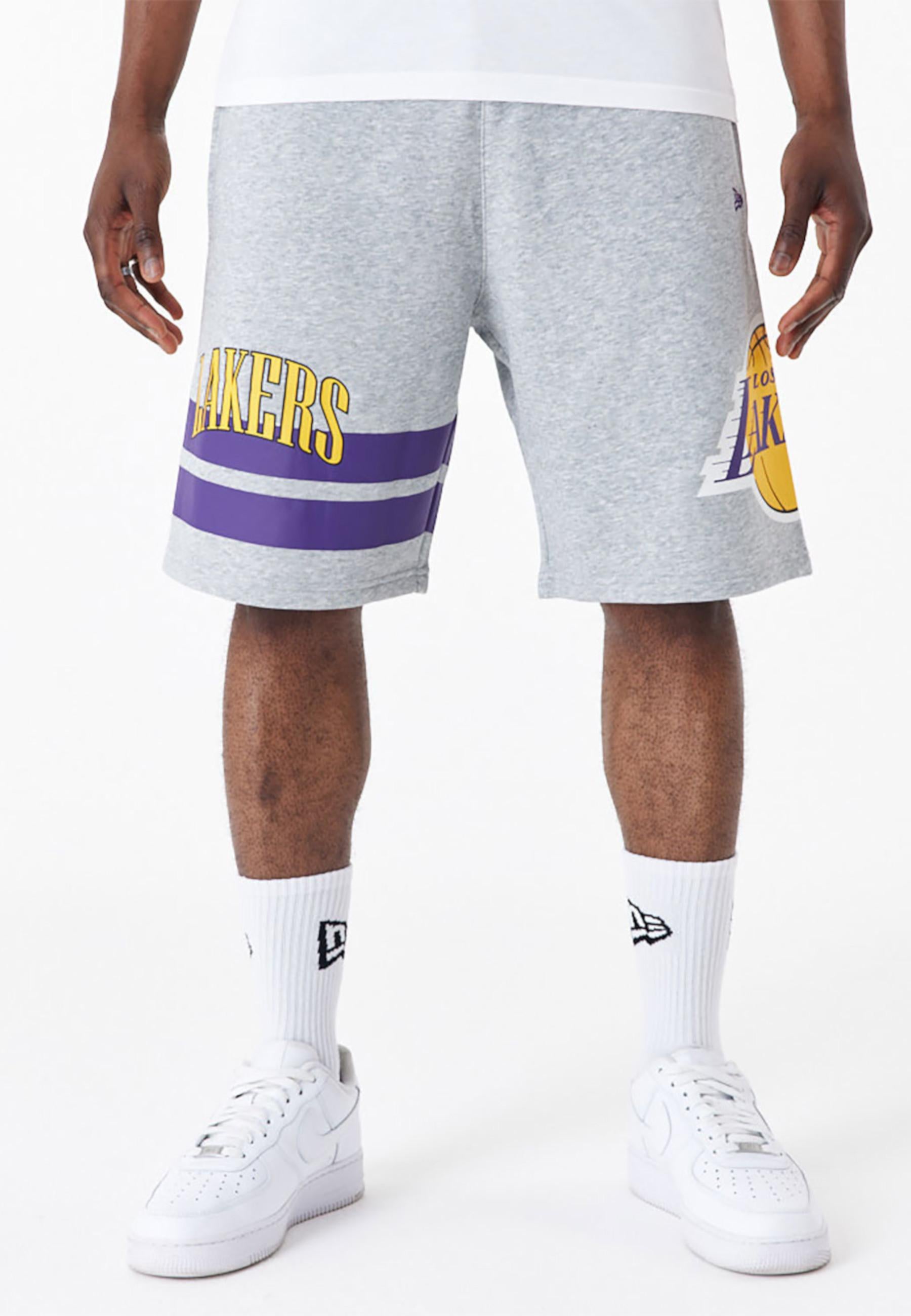 Bermuda New Era Grigio in felpa