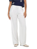Pantalone Only Bianco Lita con elastico 15370273 /Bright White ONLY 