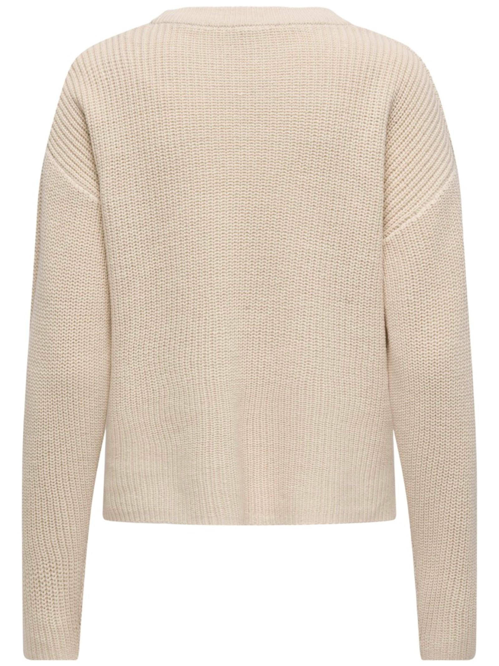 Maglia Only Beige Luna Spalle cadenti 15341307 /Birch ONLY 