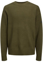 Maglia Jack & Jones Verde girocollo