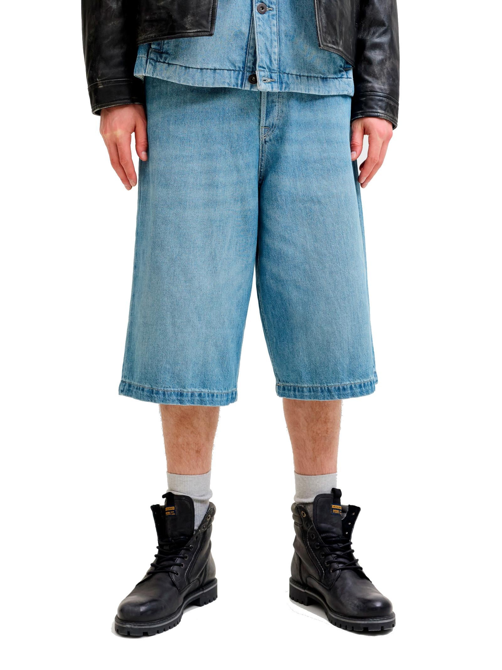Bermuda Jack & Jones Blue Denim Baggy 12295753 /Blue Denim JACK & JONES 
