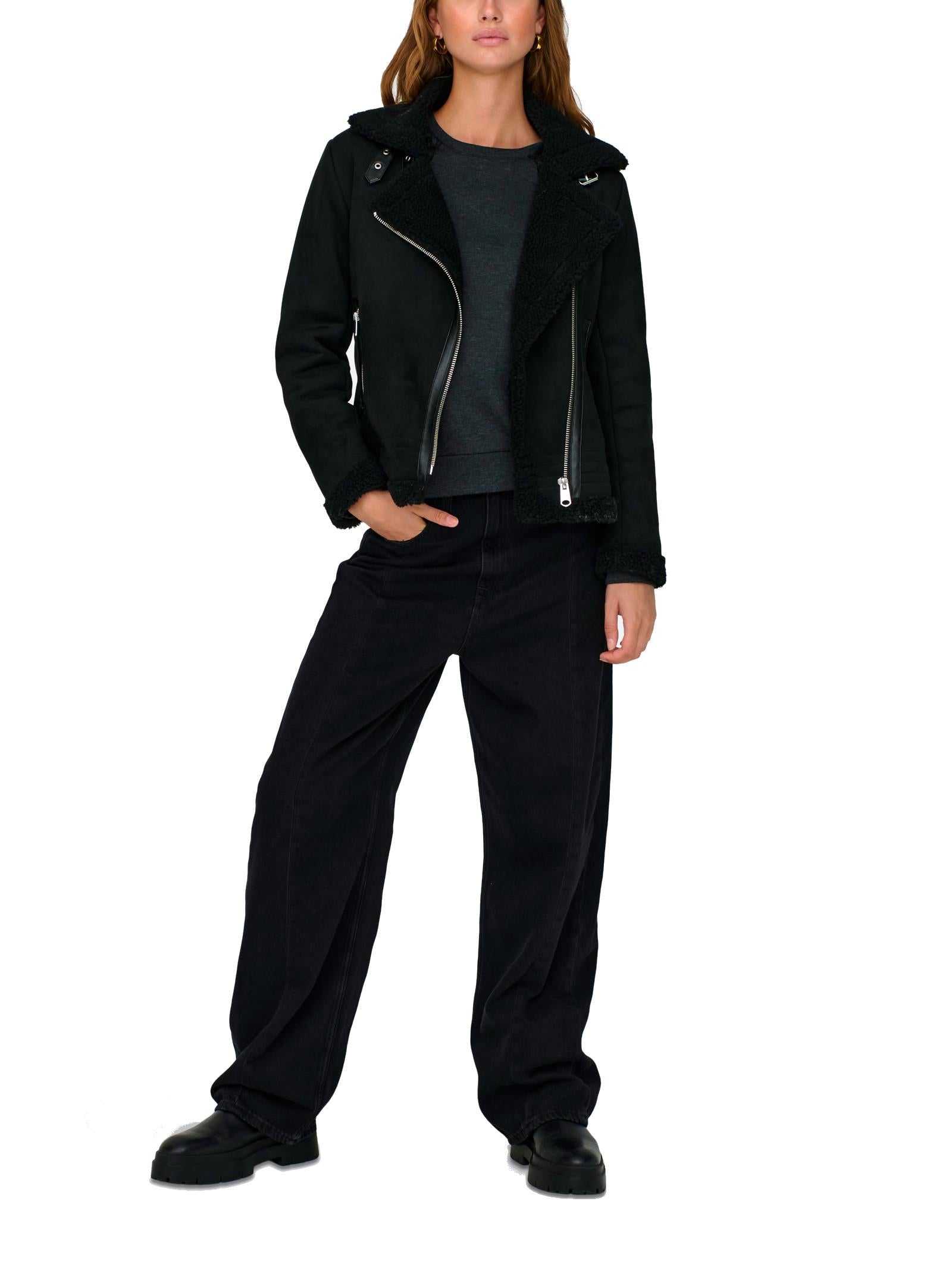 Giubbotto Only Diana Nero con reverse 15304775 /Black ONLY 
