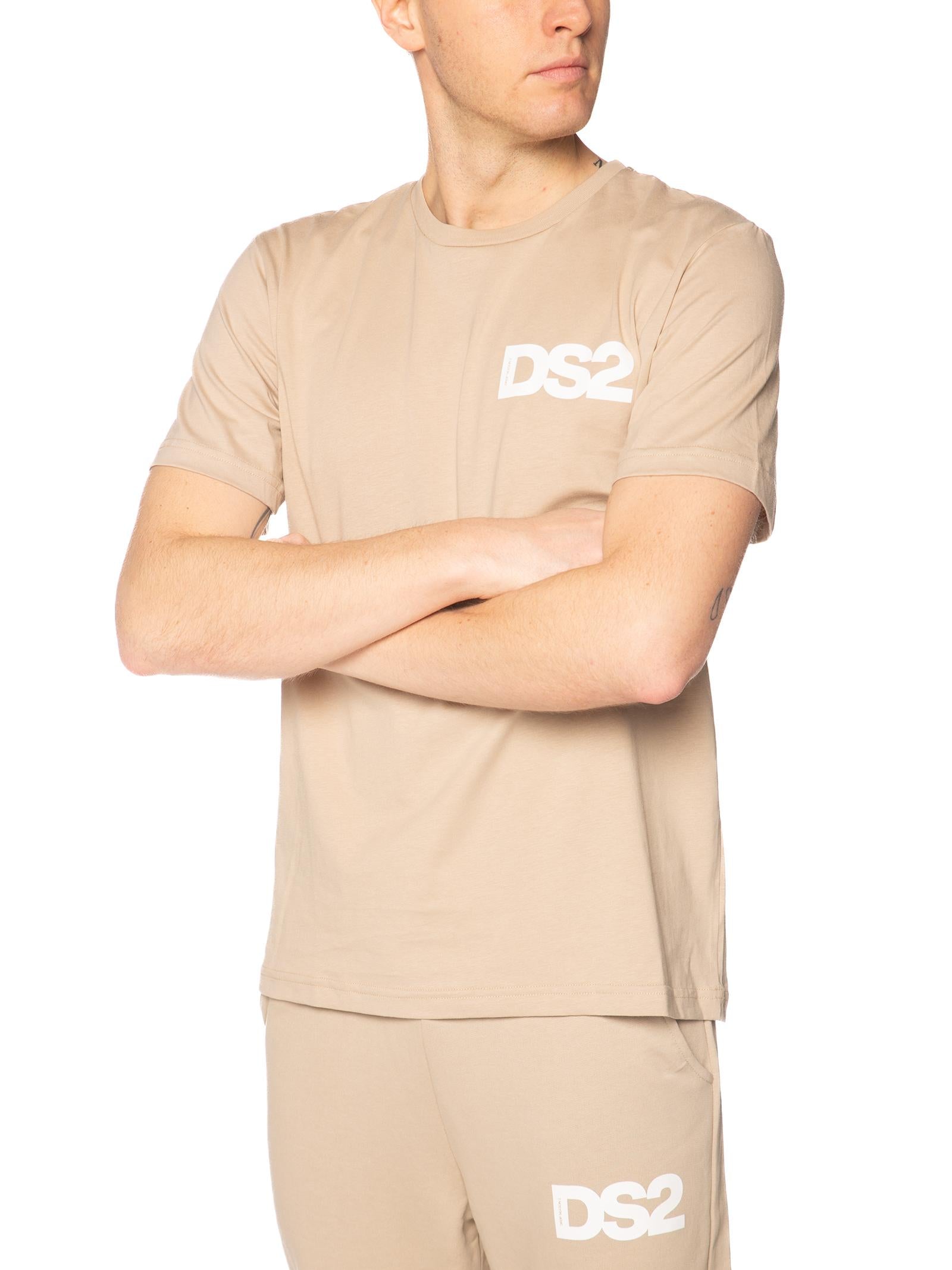 T-shirt DS2 Sabbia basic SS26267 SABBIA DS2 