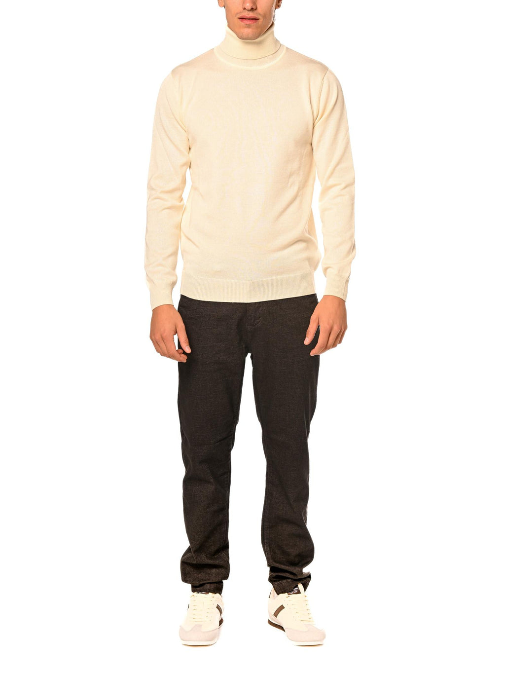 Maglia Seinse Panna dolcevita viscosa MI3058 PANNA SEINSE 