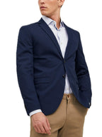 Giacca Jack & Jones Franco Blu monopetto 12199891 /DARK NAVY JACK & JONES 