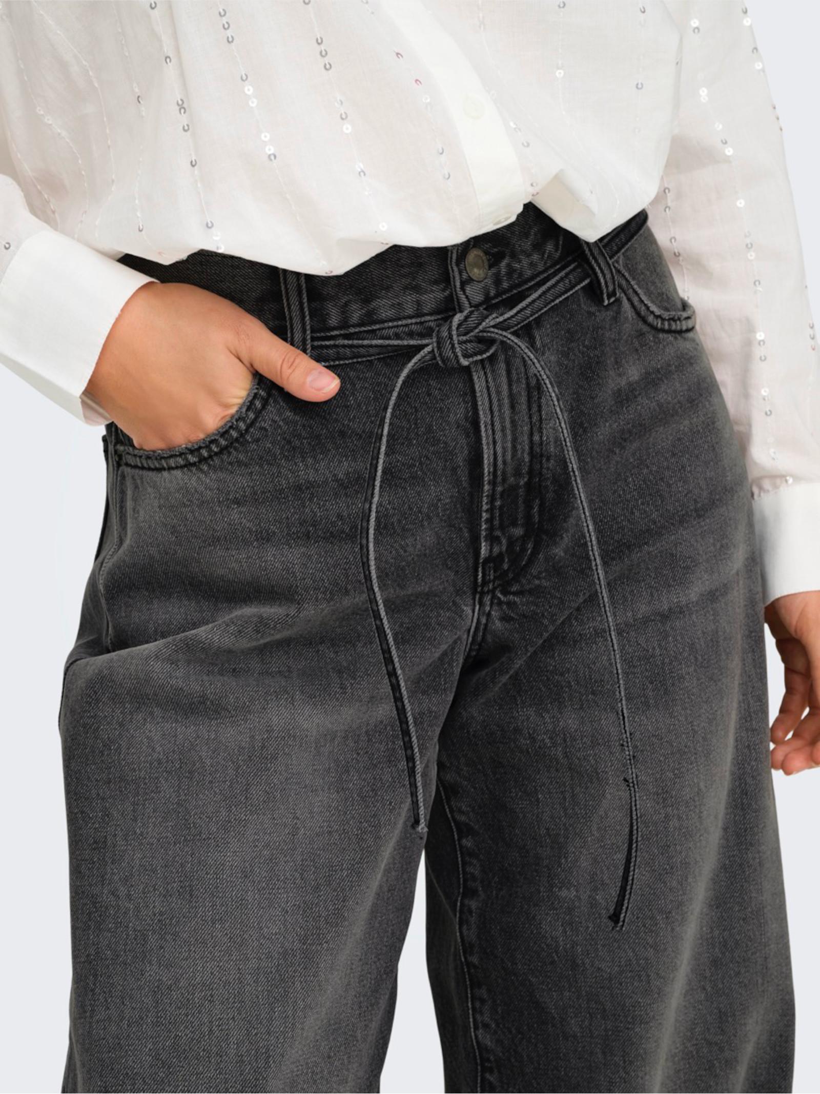 Jeans Only Gianna Antracite Balloon fit 15347094 /Washed Black ONLY 
