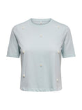 T-shirt Only Celeste Livy conchiglie 15372088 /Ballad Blue ONLY 