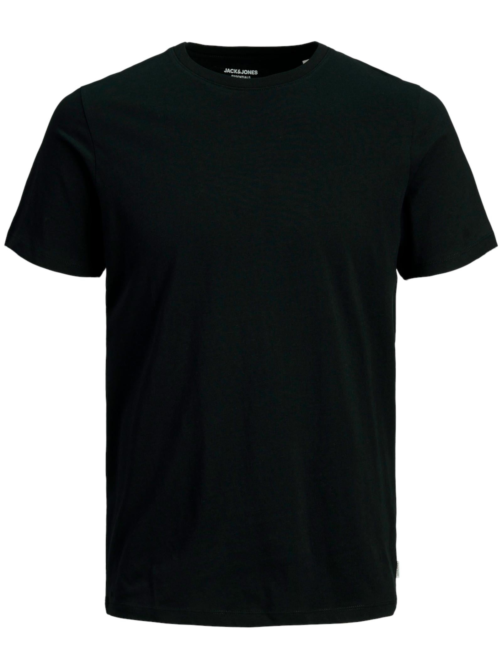 T-Shirt Jack & Jones Organic Nero manica corta basic 12156101 /Black JACK & JONES 