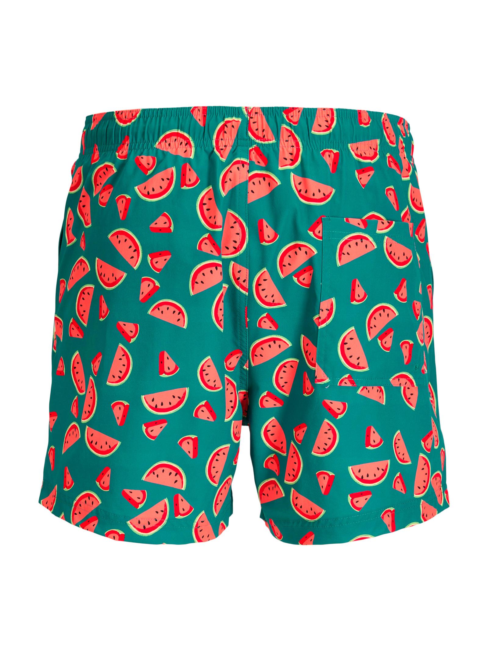 Costume Jack & Jones Maui Verde rosso fantasia 12291426 /Colonial Blue JACK & JONES 