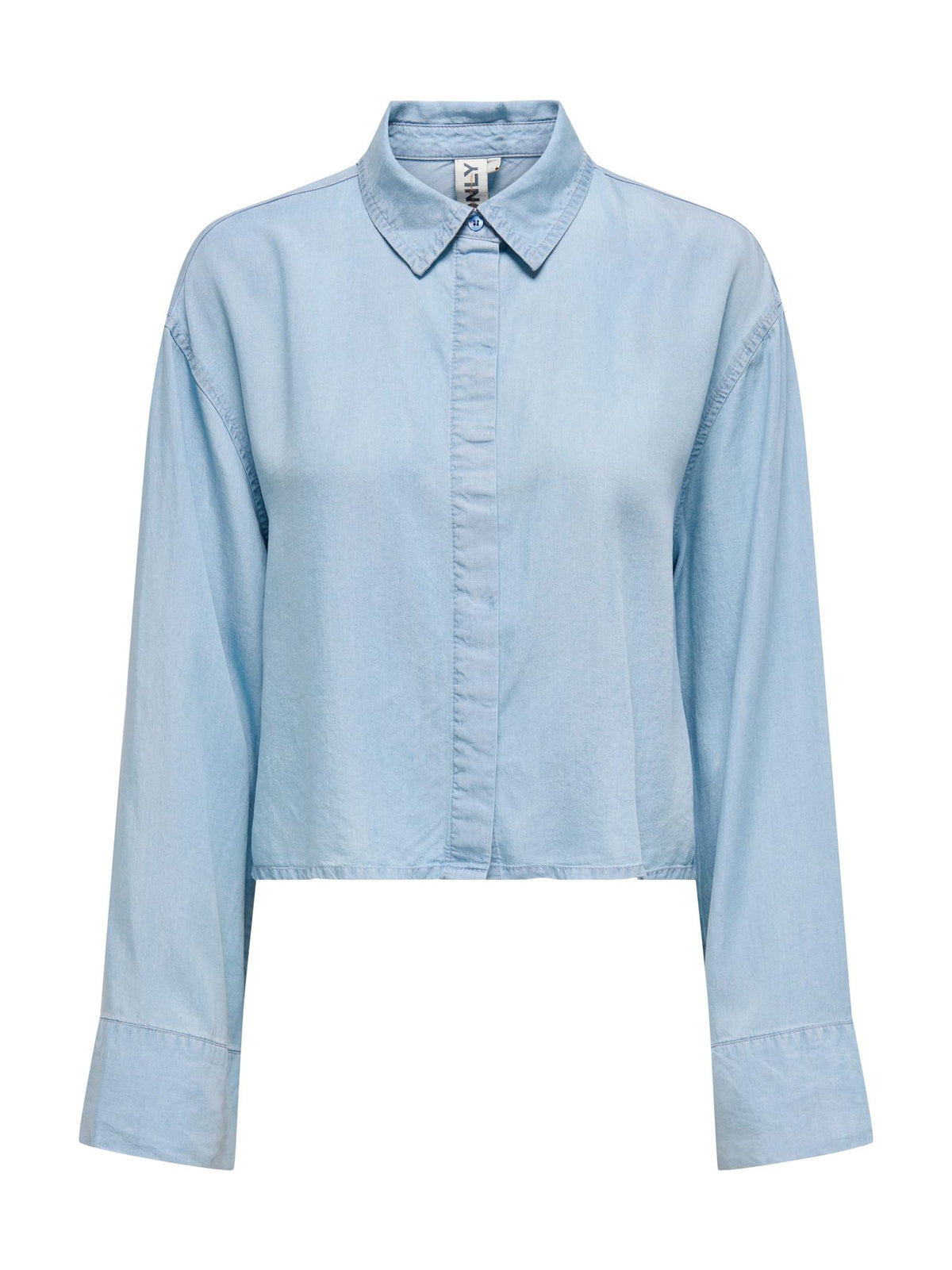 Camicia Only Light Blue Denim manica a scatola 15337929 /Light Blue Denim ONLY 