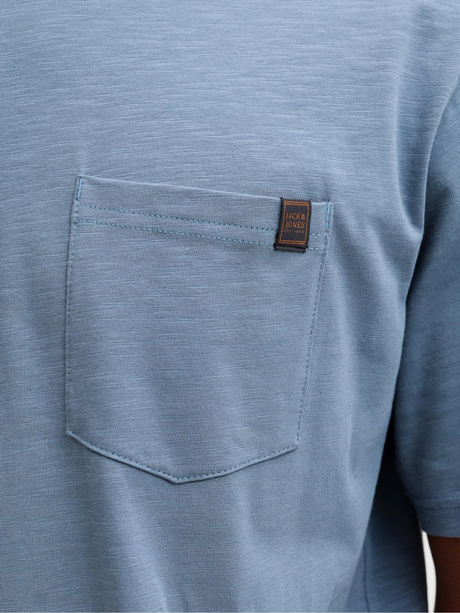 T-shirt Jack & Jones Dover Avio con taschino 12288897 /Blue Mirage JACK & JONES 
