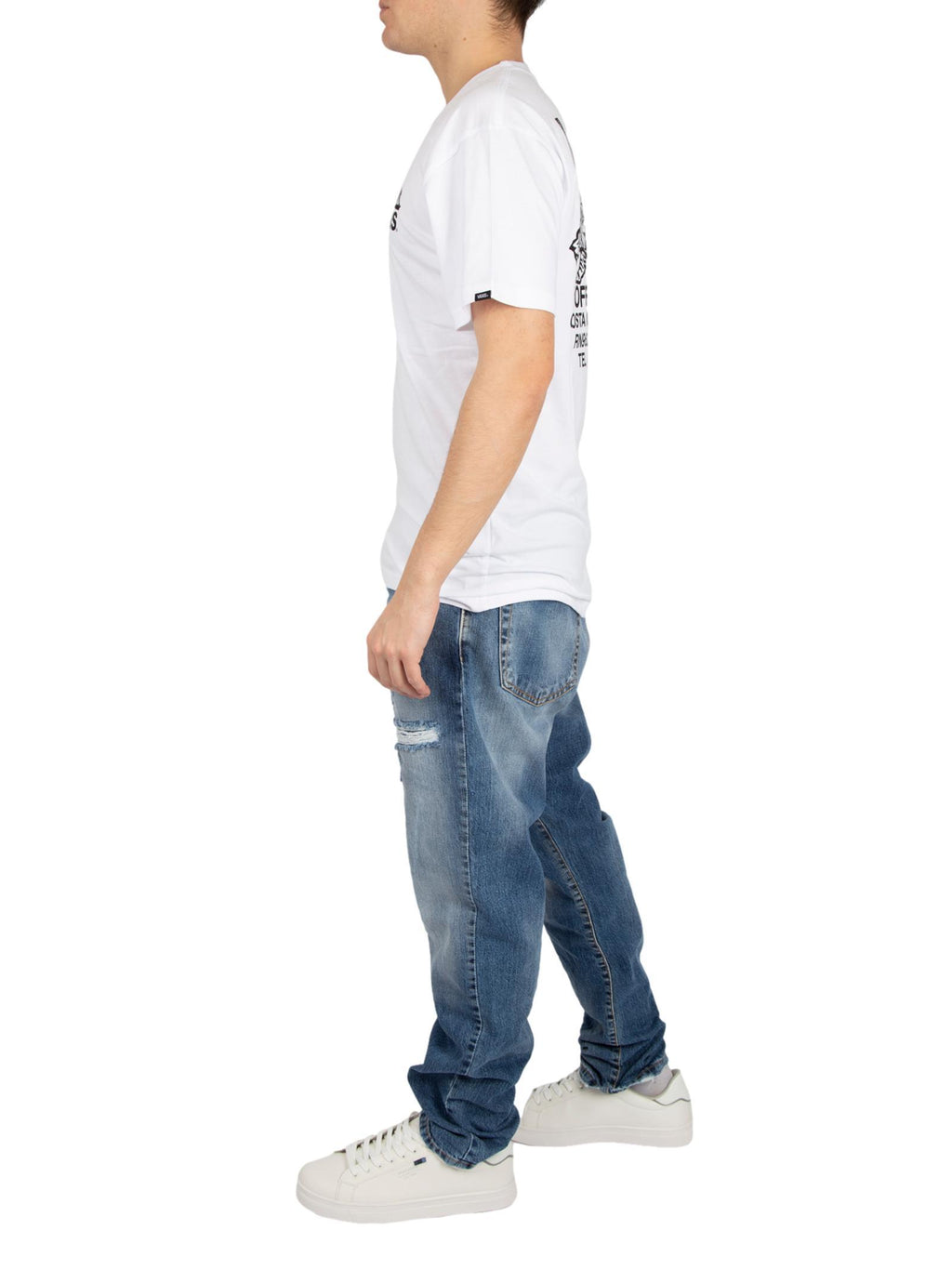 T-shirt Vans Bianco tigre manica corta M3Y WHT VANS 