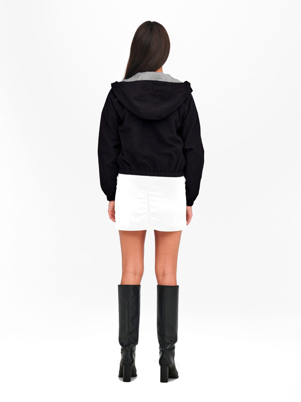 Giubbotto JDY Nero con cappuccio 15236012 /Black JDY 