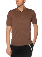 Polo Gianni Lupo Tabacco in maglia GL511S TOBACCO GIANNI LUPO 