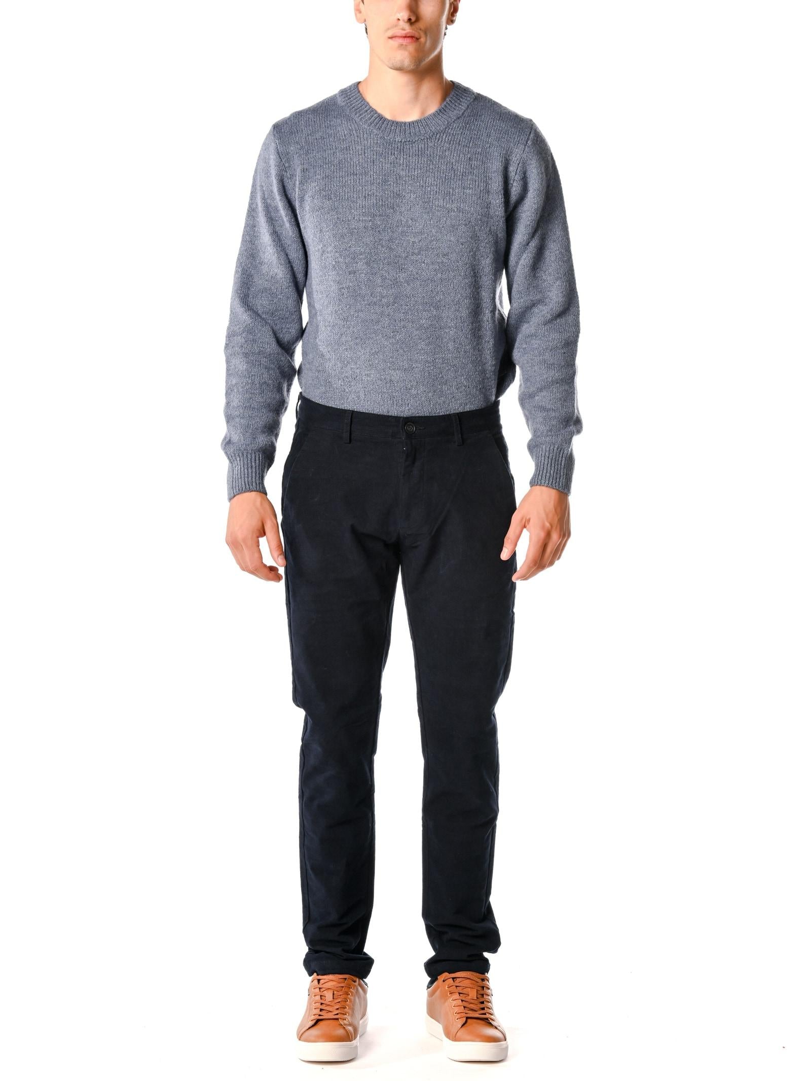 Chino Gianni Lupo William Blu slim fit operato GN21659 BLU GIANNI LUPO 