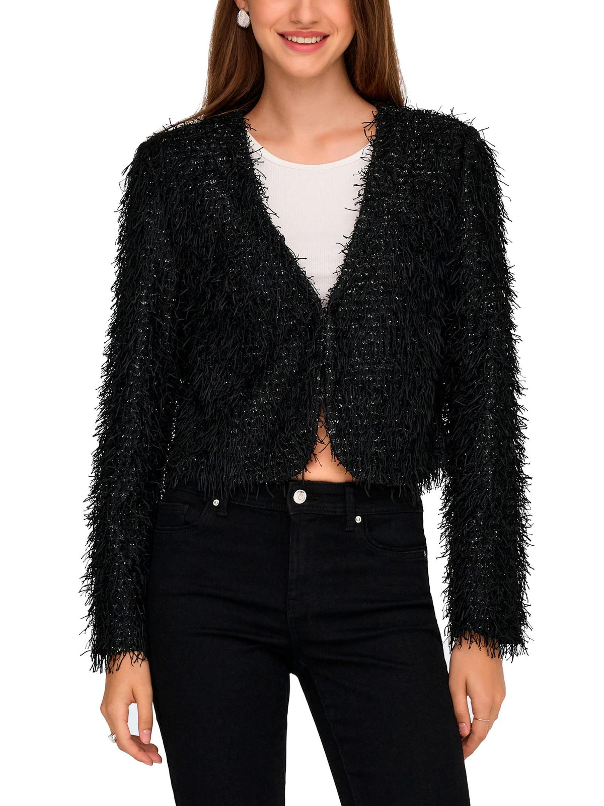 Giacca Only Lise Nero corta 15360581 /Black ONLY 