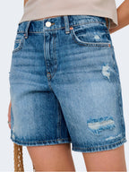 Shorts Only Medium Blue Milton strappi 15376164 /Medium Blue Denim ONLY 