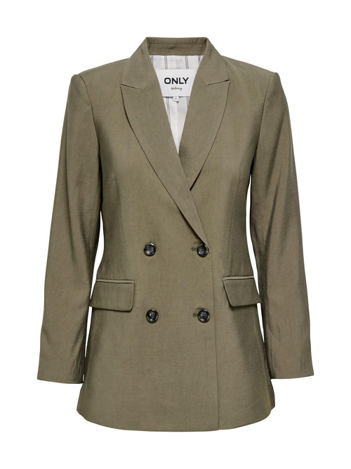 Blazer Only Verde Tila Regular fit 15367394 /Stone Gray ONLY 